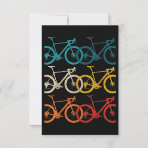 Vintage Bike Cycling Road Bike Racing Bicycle Note Card