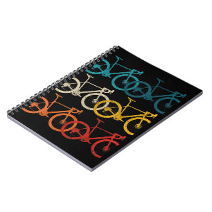 Vintage Bike Cycling Road Bike Racing Bicycle Notebook