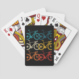Vintage Bike Cycling Road Bike Racing Bicycle Poker Cards