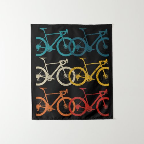 Vintage Bike Cycling Road Bike Racing Bicycle Tapestry