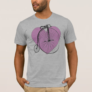 Vintage Bike + Heart T-Shirt