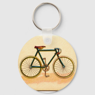 vintage bike keychain