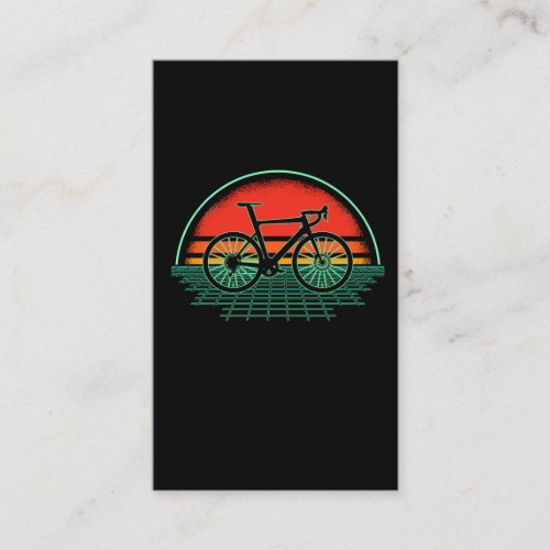 Vintage Bike Vaporwave Retro Bicycle 80s Style Business Card
