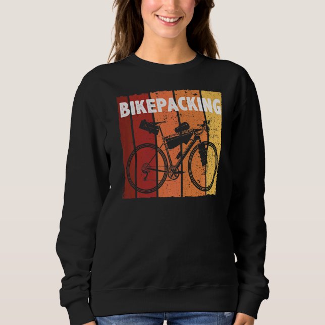 Vintage Bikepacking Graphic Sweatshirt (Front)