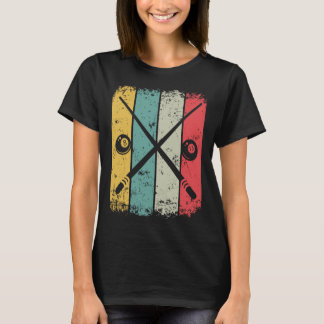 Vintage Billiard 8-ll Pool Billiards - Retro Billi T-Shirt