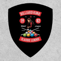 Vintage Billiard Mancave Patch