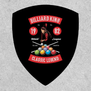 Vintage Billiard Mancave Patch