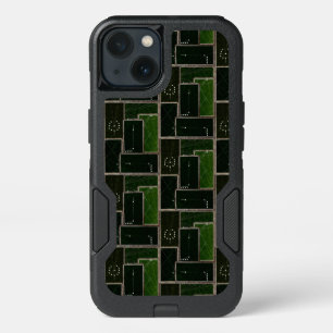 Vintage Billiards Table Pool Table Art Pool Sharks iPhone 13 Case