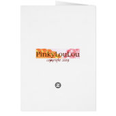 Vintage Bingo Altered Art Collage Card (Back)