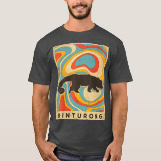 Vintage Binturong Lover Animal Retro Style T-Shirt
