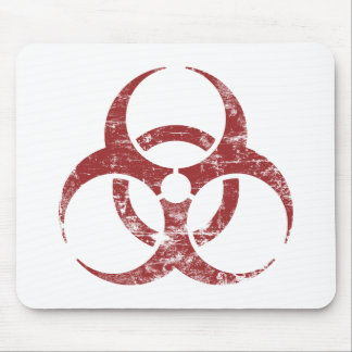 Vintage Biohazard Mouse Pad