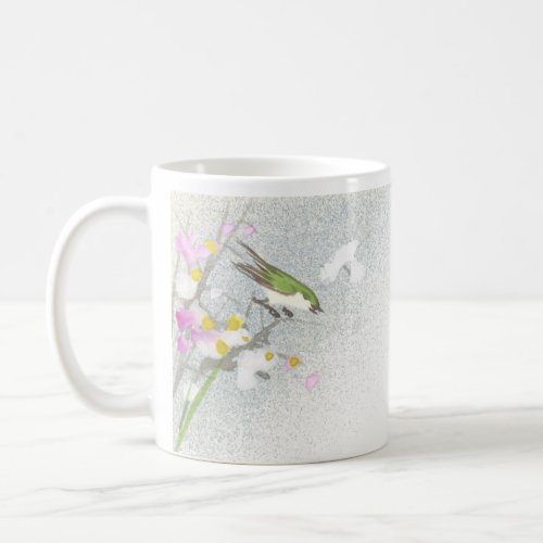 Vintage Bird Asian Style  Coffee Mug