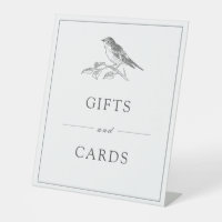 Vintage Bird Black And White Gifts and Cards