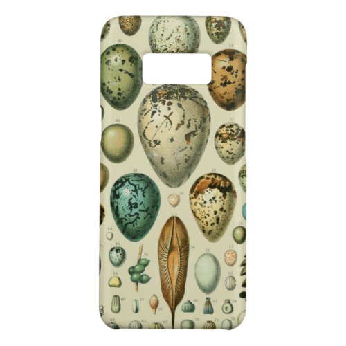 Vintage Bird Eggs French Fish Egg Art Case_Mate Samsung Galaxy S8 Case