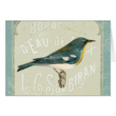 Vintage Bird Facing the Right (Front Horizontal)