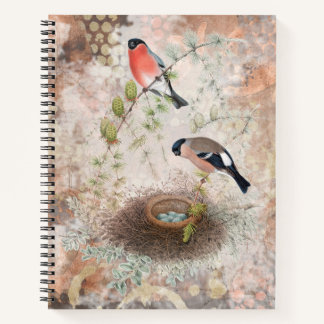 Vintage Bird Notebook