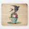 Vintage Bird, Roses, and Teacup