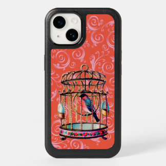 Vintage Birdcage OtterBox iPhone 14 Case