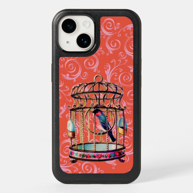 Vintage Birdcage Otterbox iPhone Case (Back)