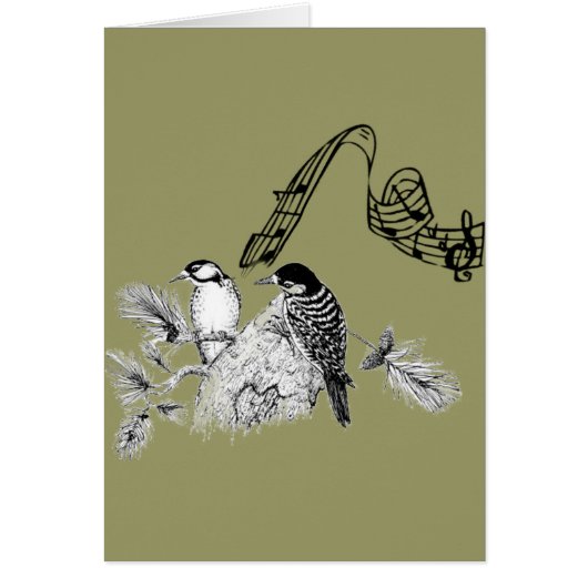 Vintage Birds Cards (Front)
