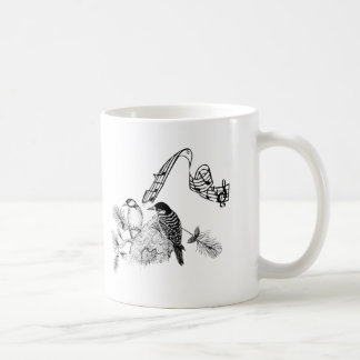 Vintage Birds Coffee Mug