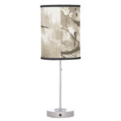 Vintage Birds on a Branch Table Lamp (Back)