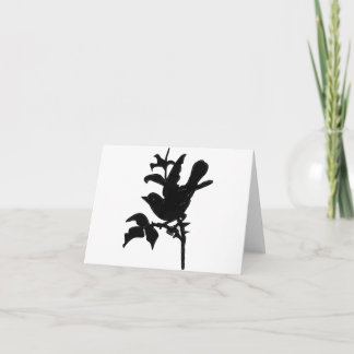 Vintage Birds Thank You Card