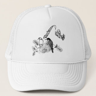 Vintage Birds Trucker Hat