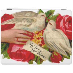Vintage Birds Victorian Love Dove Classic Art iPad Smart Cover