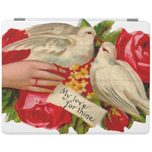 Vintage Birds Victorian Love Dove Classic Art iPad Smart Cover