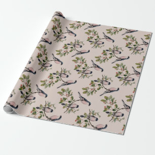 Vintage Birds Wrapping Paper