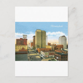 Vintage Birmingham Postcard