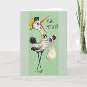 Vintage Birth Announcement