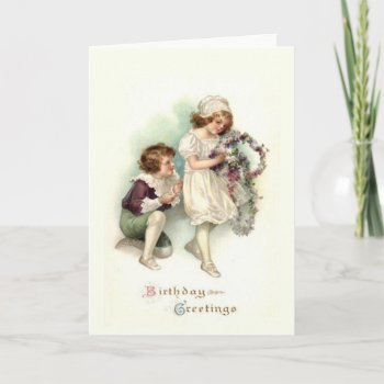 Vintage Birthday Card by Vintage_Obsession at Zazzle