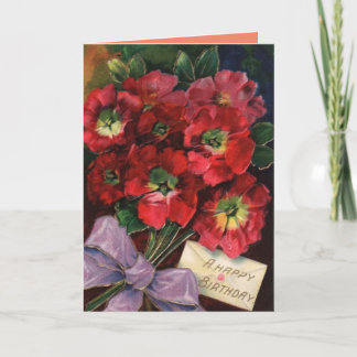 vintage birthday card
