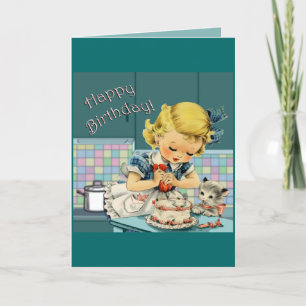 Vintage Birthday Card