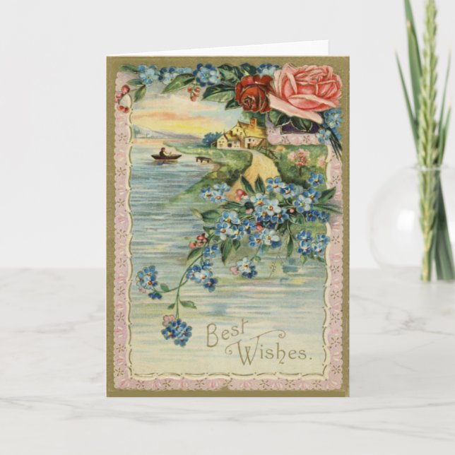 Vintage Birthday Card (Front)