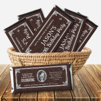 Vintage Birthday Favors, Fun Elegant Custom Candy
