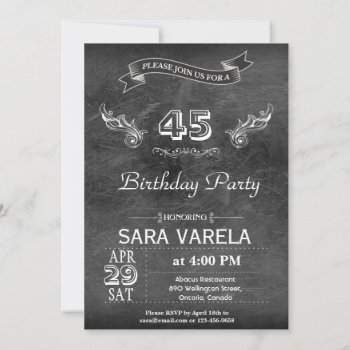 Vintage Birthday Party For Any Age Invitation by NellysPrint at Zazzle
