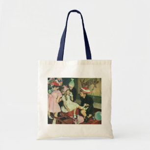Vintage Birthday Party, Pin the Tail on the Donkey Tote Bag