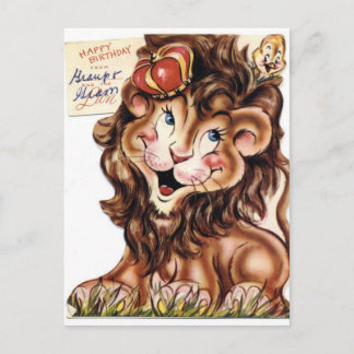 Vintage Birthday Postcard