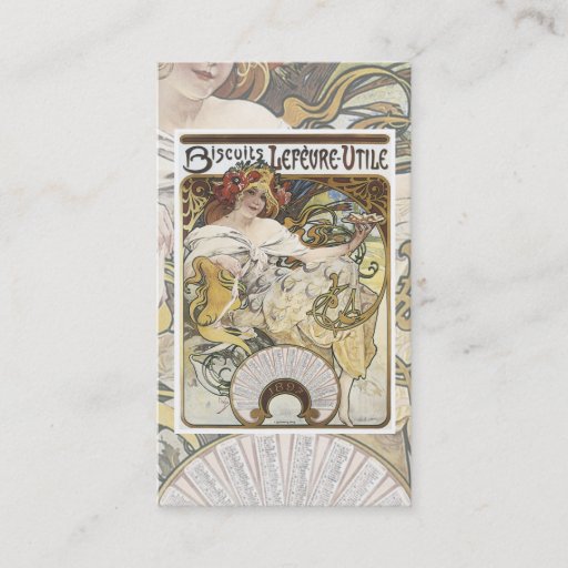 Customizable Vintage Biscuits Business Card