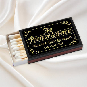 Vintage Black and Gold Perfect Match