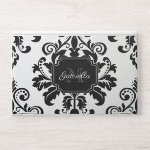 Vintage Black and White HP Laptop Skin