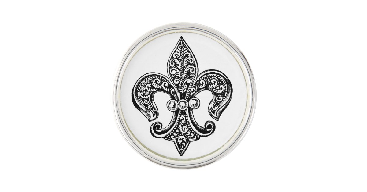 Fleur-de-lis Lapel Pin