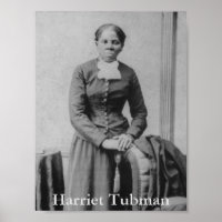 Vintage Black and White Photo of Harriet Tubman
