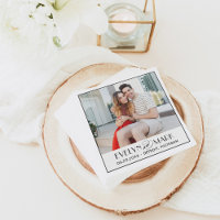 Vintage Black Art Deco Wedding Monogram Photo