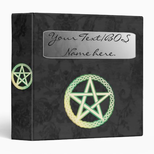 Vintage black binder perfect for Book of Shadows