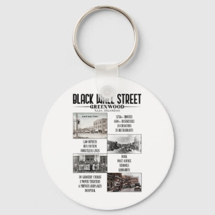 Vintage Black Business Black History Month Black W Keychain