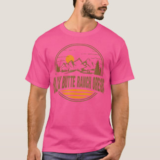 Vintage Black Butte Ranch Oregon Mountain Hiking P T-Shirt